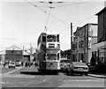 Tram at Rigby Road, Blackpool