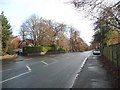 Northwich Road, Knutsford, on a Sunday morning