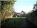 Path from Thornfield Close entering Northfield Close