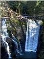 NS8897 : One Of The Alva Glen Waterfalls by Gary Buchan