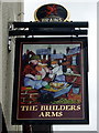 The Builders Arms pub sign