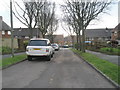 Looking southwards down Kingsland Close