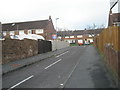 Looking northwards in Willersley Close