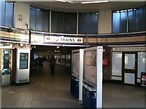 TQ2578 : Entrance to Earls Court Underground Station by Stacey Harris