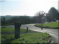 Road junction below Kit Hill