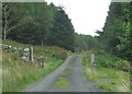 Cattle grid near Upper Craigenbay