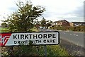 Entering Kirkthorpe from the West