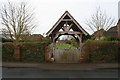 Lych gate to the graveyard