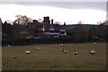 TQ8437 : Birchley House (and watching sheep!) by David Anstiss