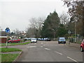 Mini roundabout outside Littletown School