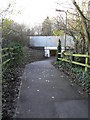 Approaching the M3 underpass leading to Octavia Gardens