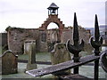 Frosty railings in the Kirk