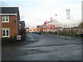 Looking from Arnold Road into Argosy Crescent