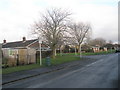 Approaching the junction of  Tichborne and Arnold Roads