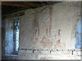 SK7648 : Elston Old Chapel, Wall paintings by Alan Murray-Rust