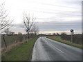 End of the 30mph speed limit, Hillam Lane