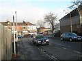 Approaching the junction of  Mansbridge  Road and Chestnut Avenue