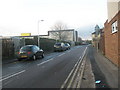 Approaching Eastleigh College from Cherbourg Road