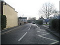 Looking eastwards in Cherbourg Road