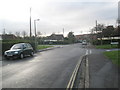 Staggered crossroads in Tennyson Road