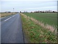 View along Roe Lane towards Hillam Common Lane