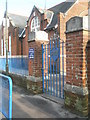 Gate entrance at Norwood Primary School