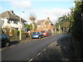 Approaching the entrance to Eastleigh Cemetery