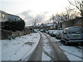 First snow of winter in Walford Road