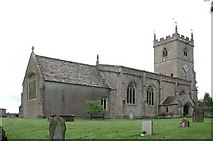 SP4115 : St Laurence, Combe, Oxon by John Salmon