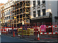 Borough High Street roadworks (3) - pipes arrive