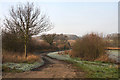 Footpath to Great Hastings Wood