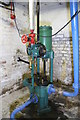 SD8746 : Weir pump, Bancroft Mill by Chris Allen