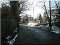 Looking towards Rake Mill House in Rake Lane