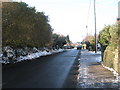 Looking westwards along Wheeler Lane