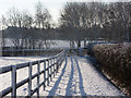 Footpath towards the A1088