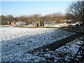 Looking towards the play area at The Chandler Junior School