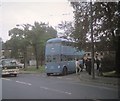 Walsall trolleybus in Park Road, Bloxwich