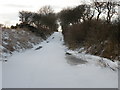 Bridleway leading to the wind farm