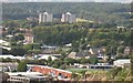 Industrial area and football ground, Balfield Road