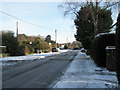 Looking eastwards in Oxted Green