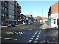 Looking North up Cosham High Street