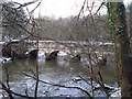 Dawsholm Bridge behind the trees