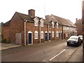 Much Wenlock: almshouses in Sheinton Street