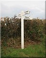 Cornish names on a signpost