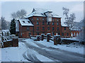 Hawks Mill in the snow