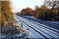 Railway south of Three Bridges