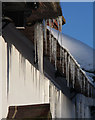 Icicles at Church Cottages, Little Saxham