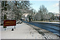 B2036 bus stops by Surrey & Sussex Crematorium