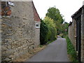 Looking down Church Lane, Little Bytham