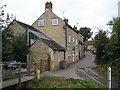 Looking up Church Lane, Little Bytham